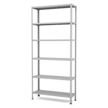 Estante de Aço com 06 Prateleiras Estante de Aço com 06 Prateleiras